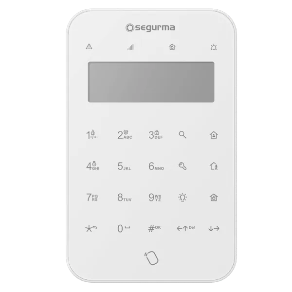 Teclado inalámbrico Segurma